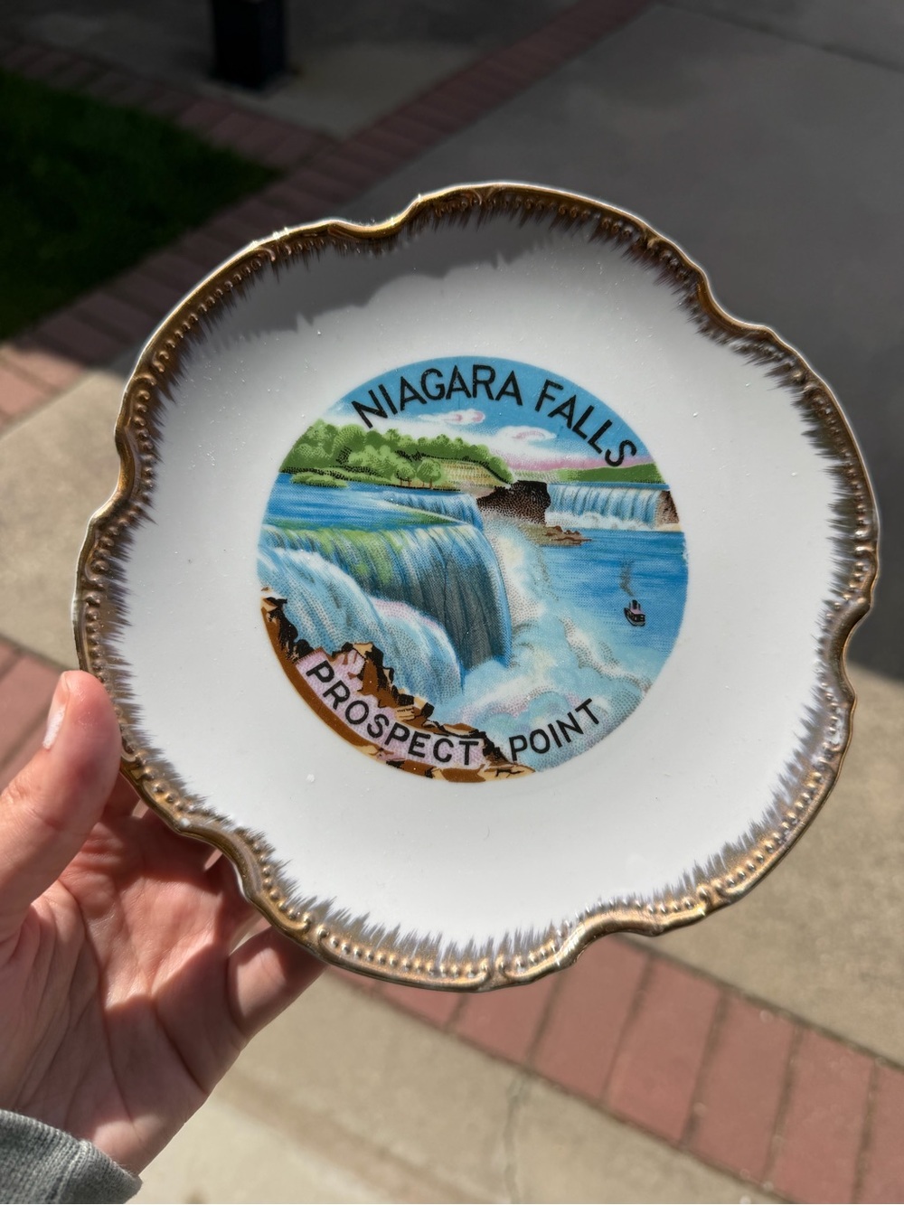 NIAGARA FALLS PROSPECT POINT COLLECTOR PLATE